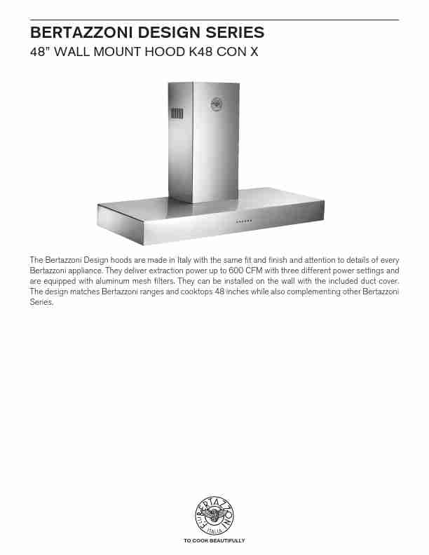 Bertazzoni Ventilation Hood K48 CON X-page_pdf
